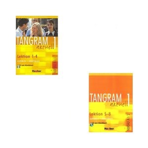 مجموعه پک 2 جلدی کتاب آلمانی تانگرم Tangram سطح A1