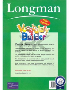 کتاب زبان لانگمن وکبیولری بیلدر Longman Vocabulary Builder 2