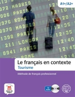 کتاب زبان فرانسوی Le français en contexte Tourisme+CD