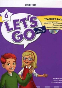 کتاب معلم لتس گو ویرایش پنجم Lets Go 5th 6 Teachers Pack + DVD