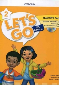 کتاب معلم لتس گو ویرایش پنجم Lets Go 5th 2 Teachers Pack + DVD