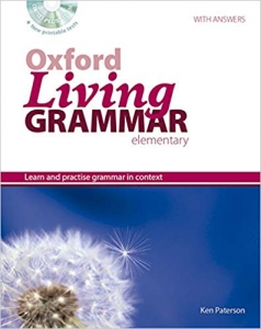 کتاب زبان آکسفورد لیوینگ گرامر Oxford Living Grammar Elementary With CD