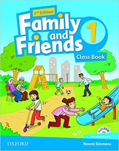 کتاب فامیلی اند فرندز 1 استیودنت بوک و ورک بوک ویرایش دوم لهجه بریتیش Family and Friends 1 (2nd) 