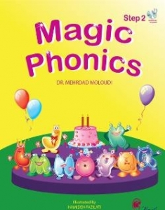 کتاب مجیک فونیکس Magic Phonics Step 2 With Audio CD 