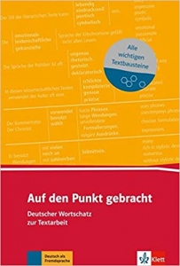 کتاب زبان آلمانی Auf den Punkt gebracht (B1+): Deutscher Wortschatz zur Textarbeit
