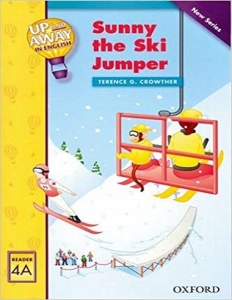 کتاب زبان آپ اند اوی این Up and Away in English. Reader 4A: Sunny the Ski Jumper