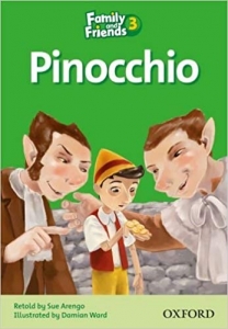 کتاب زبان Family and Friends Readers 3 Pinocchio