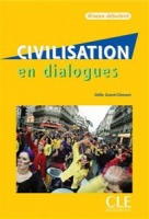 کتاب زبان فرانسوی Civilisation en dialogues - debutant + CD