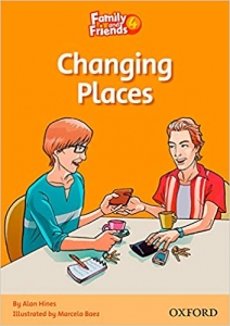 کتاب زبان فمیلی اند فرندز ریدرز Family and Friends Readers 4 Changing Places 