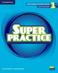 کتاب سوپر پرکتیس یک ویرایش دوم Super Minds Level 1 Super Practice Book