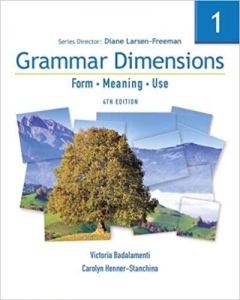 کتاب زبان گرامر دیمنشن Grammar Dimensions 1 Form Meaning Use 