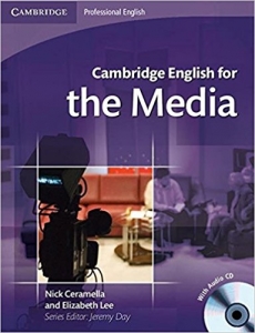 خرید کتاب زبان کمبریج انگلیش فور مدیا Cambridge English for the Media + CD