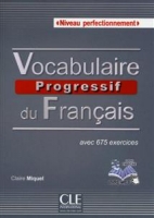 Vocabulaire progressif français - perfectionnement + CD