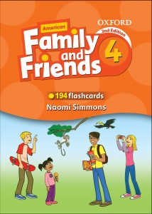 فلش کارت امریکن فمیلی اند فرندز چهار ویرایش دوم Flashcards American Family and Friends 4 Second Edition
