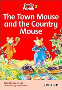 کتاب زبان فمیلی اند فرندز ریدرز Family and Friends Readers 2 The Town Mouse and the Country Mouse 