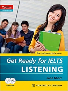 کتاب زبان کالینز گت ردی فور آیلتس لیستنینگ Collins Get Ready for IELTS Listening Pre-Intermediate+CD