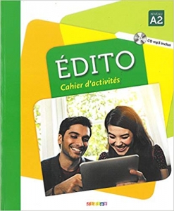 کتاب زبان فرانسوی ادیتو Edito 2 niv.A2+Cahier+CDmp3+DVD