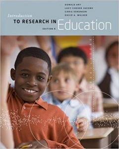 کتاب زبان Introduction to Research in Education 9th Edition