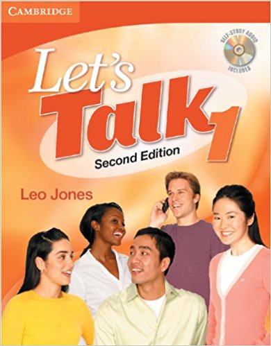 کتاب لتس تاک ویرایش دوم Lets Talk 1 With CD Second Edition