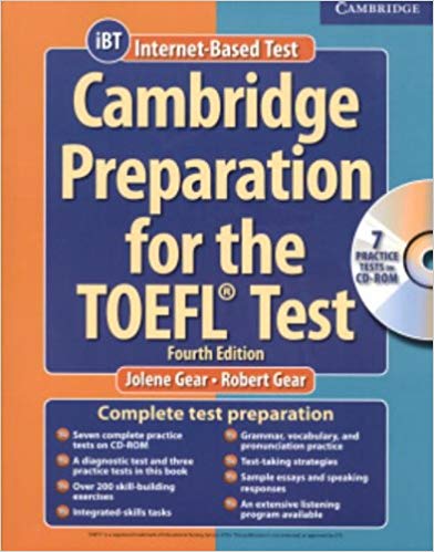 کتاب تافل کمبريج Cambridge Preparation for the TOEFL Test (IBT) 4th
