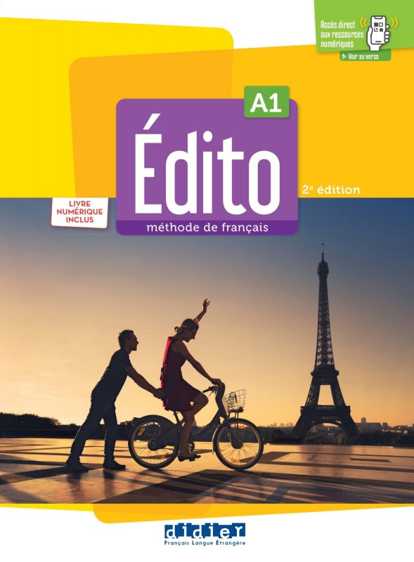 کتاب آموزش زبان فرانسه ادیتو چاپ جدید Edito A1 2023