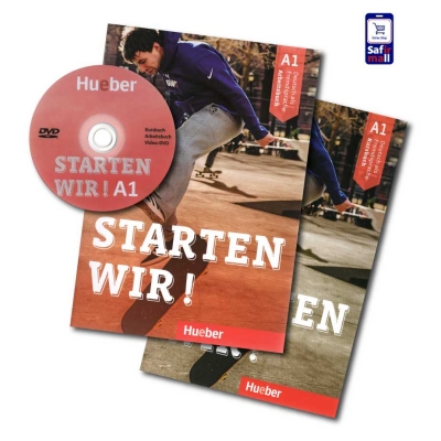 کتاب زبان آلمانی اشتارتن ویر Starten Wir ! A1 (Textbook+Workbook) 2024 (کاغذ تحریر ورک بوک و استیودنت بوک تمام رنگی)