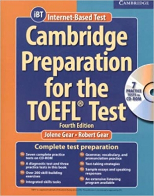 کتاب تافل کمبريج Cambridge Preparation for the TOEFL Test (IBT) 4th