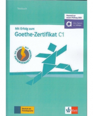 کتاب زبان آلمانی آزمون گوته MIT Erfolg Zum Goethe Zertifikat Testbuch C1 neu prufung 