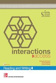 کتاب اینتراکچنز اکسس ردینگ اند رایتینگ Interactions Access Reading and Writing