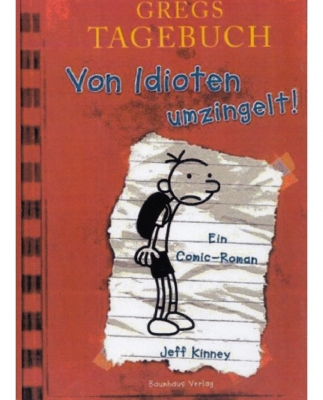 کتاب رمان آلمانی Tagebuch Von Idioten umzigelt!