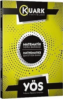 کتاب Kuark Yayınları YÖS Matematik Soru Bankası