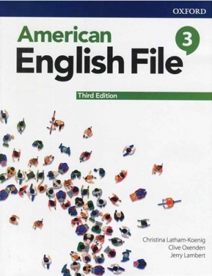امریکن انگلیش فایل 3 ویرایش سوم American English File 3rd 3 (کتاب دانش آموز به همراه کتاب کار و سی دی) 