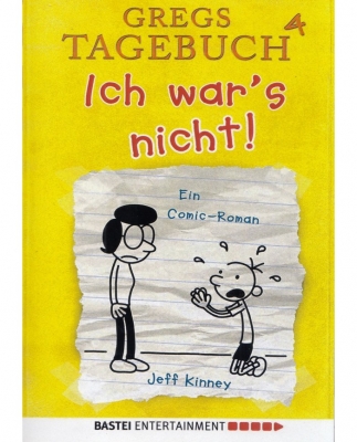 کتاب رمان آلمانی Tagebuch 4 ich war's nicht!