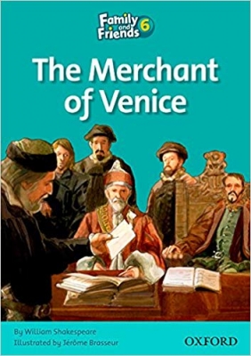 کتاب زبان فمیلی اند فرندز ریدرز Family and Friends Readers 6 The Merchant of Venice 
