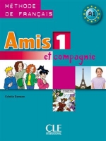 کتاب زبان فرانسوی Amis et compagnie - Niveau 1 + Cahier +CD