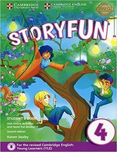 کتاب زبان Story fun for 4 Students Book