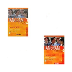 مجموعه پک 2 جلدی کتاب آلمانی تانگرم Tangram سطح A2