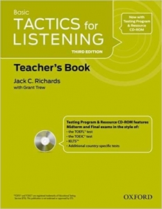 کتاب معلم تکتیکس فور لیسنینگ ویرایش سوم Tactics for Listening Basic Teachers Book Third Edition