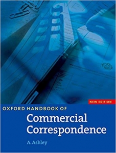 کتاب زبان Oxford Handbook of Commercial Correspondence (مکاتبات تجاري اشلي)