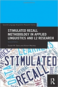 خرید کتاب زبان Stimulated Recall Methodology in Applied Linguistics-2nd