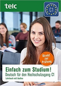 کتاب زبان آلمانی آزمون تلک Einfach zum Studium! Deutsch für den Hochschulzugang C1