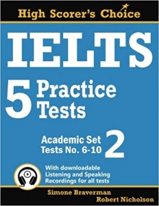 کتاب زبان آیلتس 5 پرکتیس تست, آکادمیک ست IELTS 5 Practice Tests, Academic Set 2: Tests No. 6-10