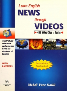 کتاب زبان Learn English NEWS Through VIDEOS