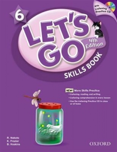 کتاب لتس گو ویرایش چهارم Lets Go 6 : Skills Book+CD 4th Edition 