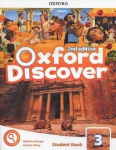 کتاب آموزشی کودکان آکسفورد دیسکاور 3 ویرایش دوم Oxford Discover 3 2nd 