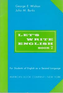 کتاب لتس رایت انگلیش Lets Write English 2