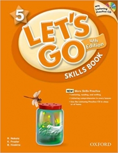 کتاب لتس گو ویرایش چهارم Lets Go 5 : Skills Book+CD 4th Edition 