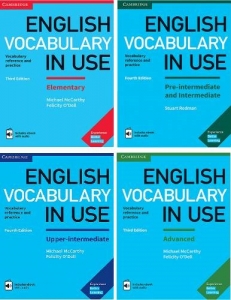 پکیج 4 جلدی انگلیش وکب این یوز بریتیش English Vocabulary in Use با تخفیف 50 درصد