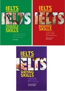 مجموعه 3 جلدی کتاب زبان آیلتس ادونتج IELTS Advantage