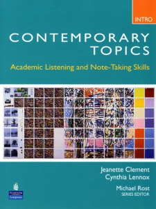 کتاب کانتمپرری تاپیک Contemporary topic intro with CD